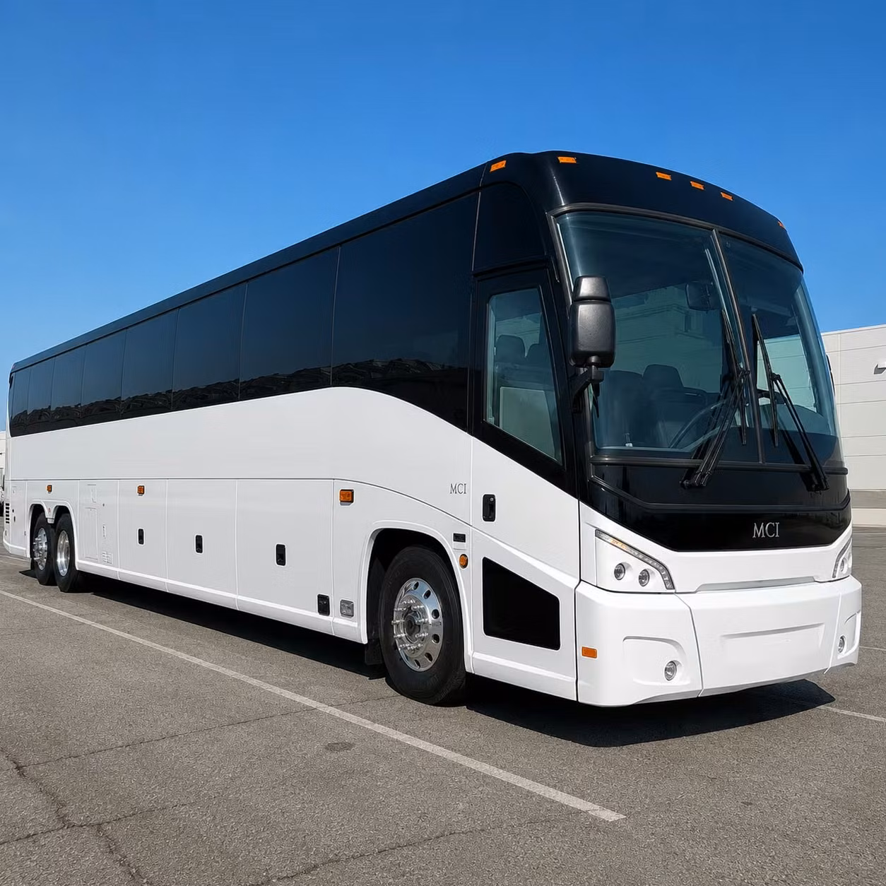 56 passenger charter bus