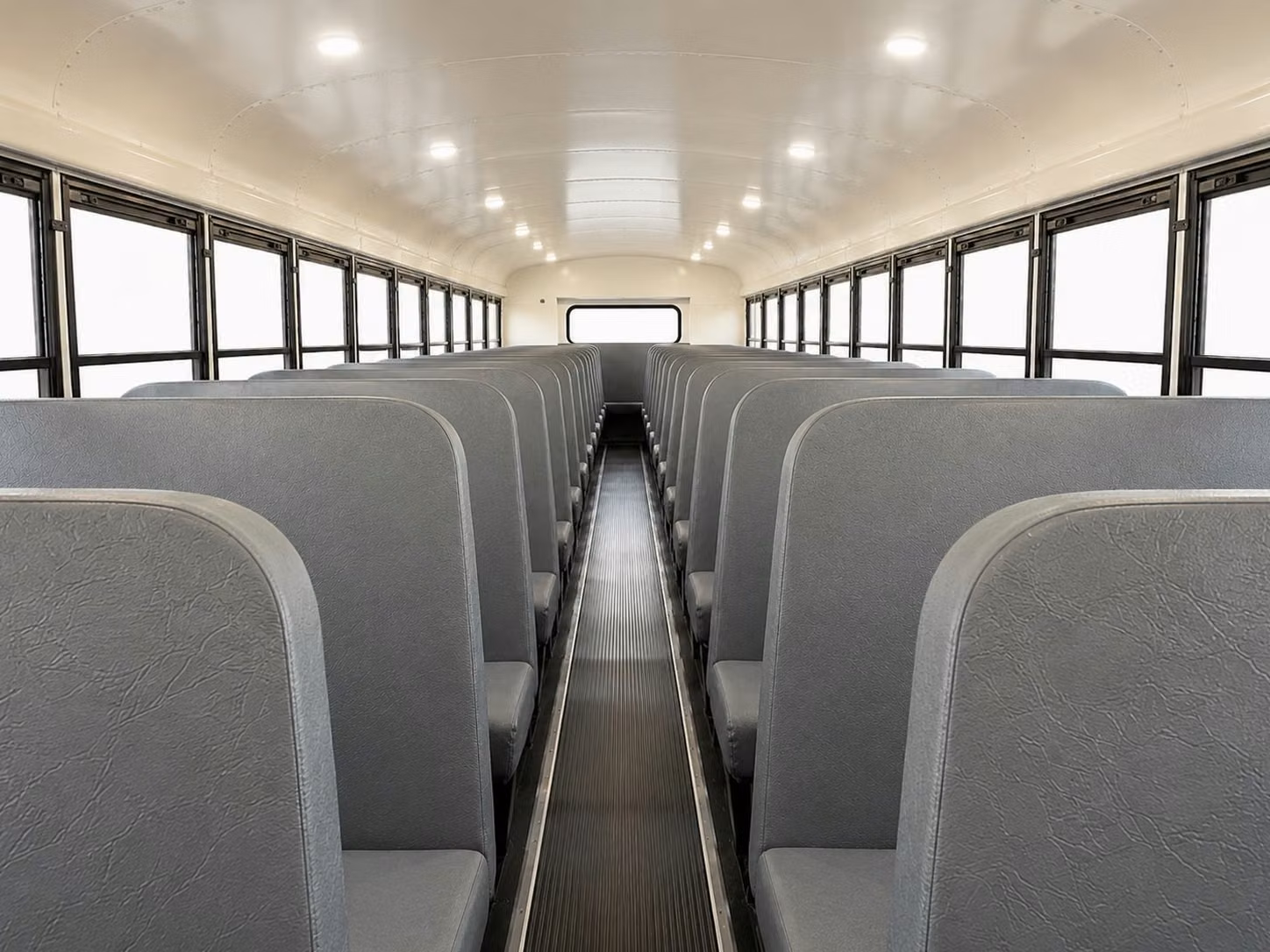 school bus interior